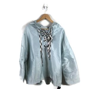 Dorothee Schumacher Jacket Pullover Hoodie Lace Up
